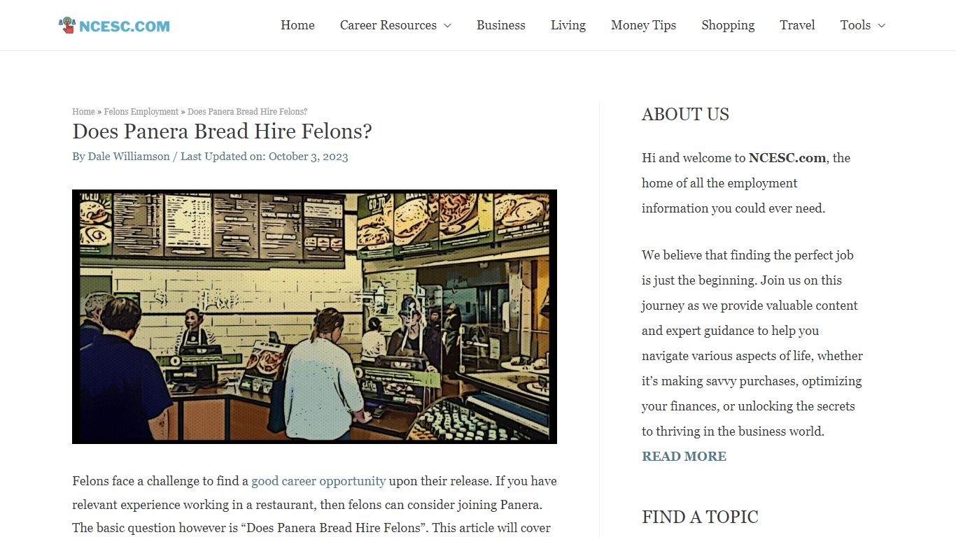 Does Panera Bread Hire Felons? - The Hiring Process
